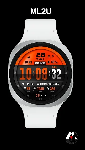 ML2U 104 Watch Face screenshot 3