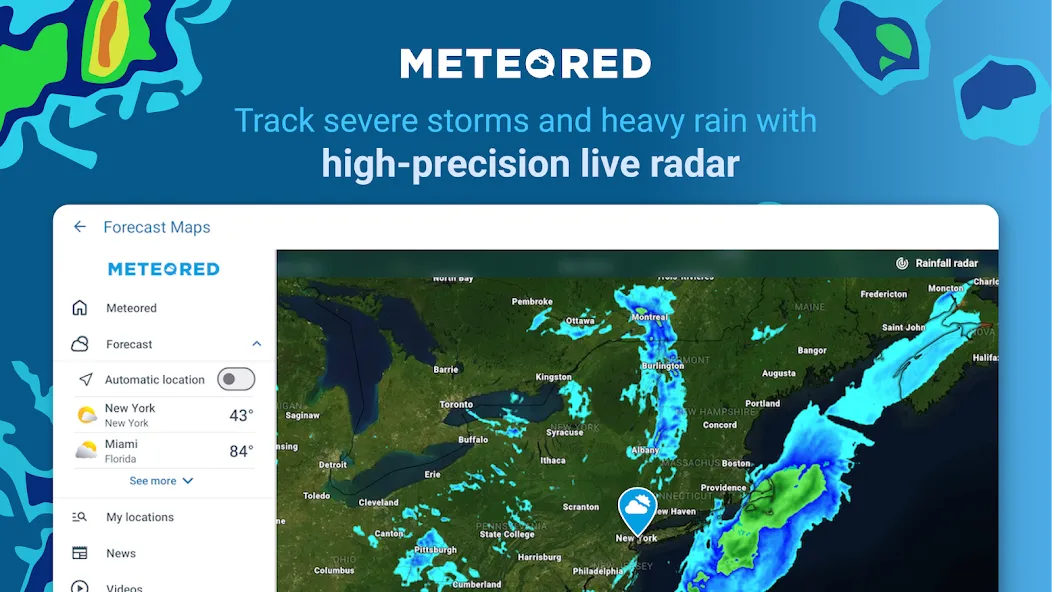Weather Radar - Meteored News screenshot 9