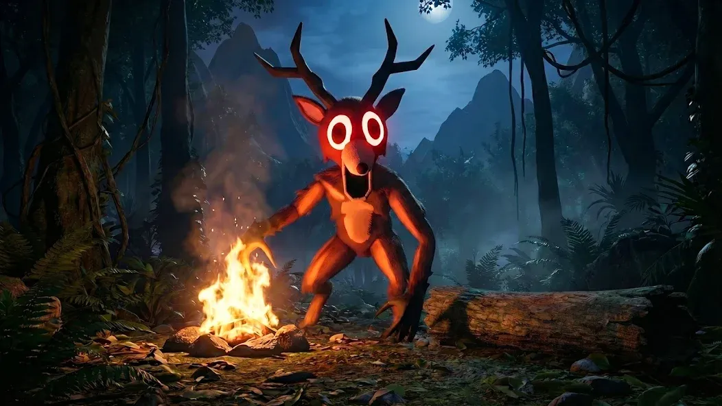 99 Nights Forest Survival 3D screenshot 1