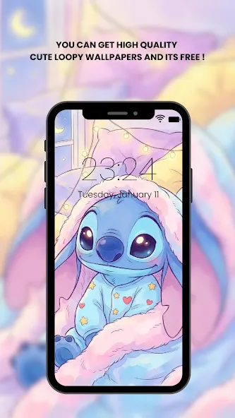 Cute Blue Koala Wallpaper HD screenshot 3