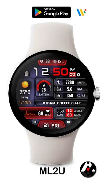 ML2U 228 Watch Face screenshot 6