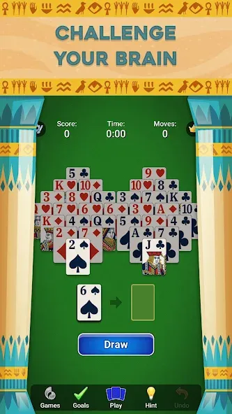 Pyramid Solitaire - Card Games screenshot 5