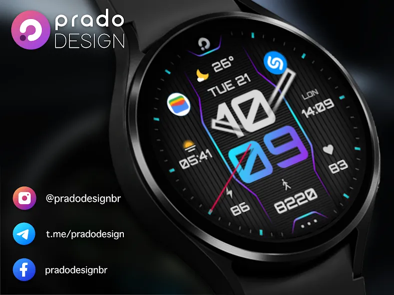 ACTIVE 39 Hybrid Watch Face screenshot 7