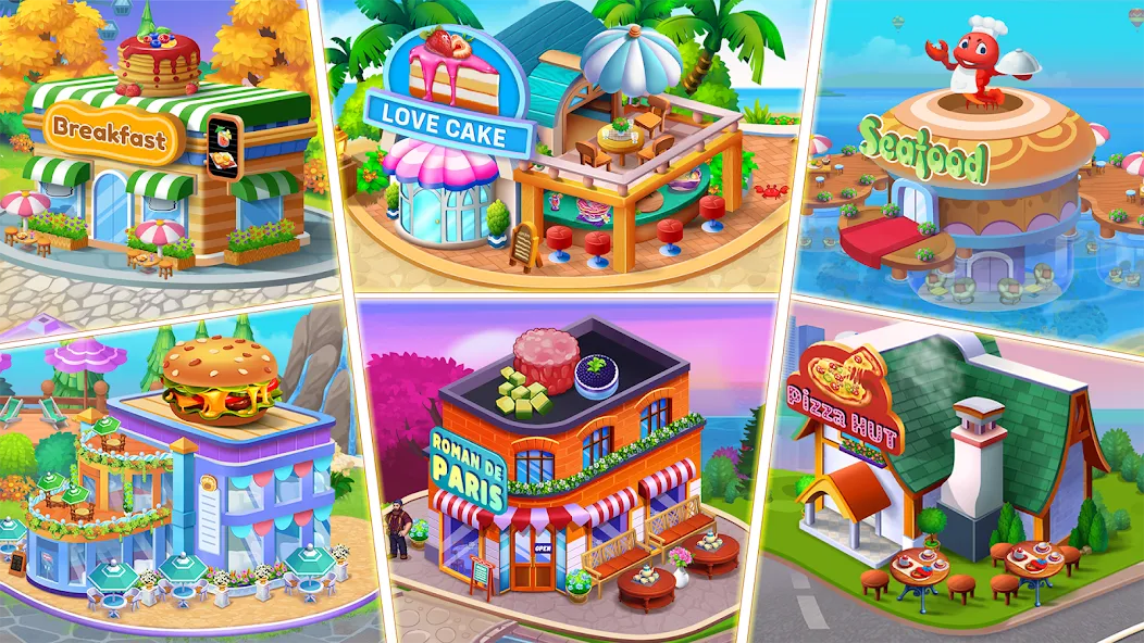 Food Voyage : Jeu de cuisine screenshot 1