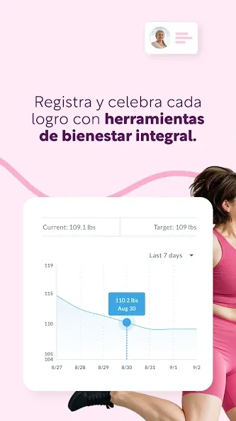 RH: Fitness para mujeres +40 screenshot 6