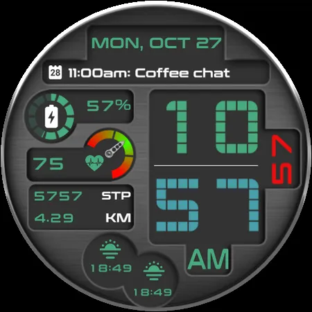 SY07 Wear OS Watch Face screenshot 27