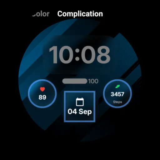 Liquid Glass Watch Face screenshot 17