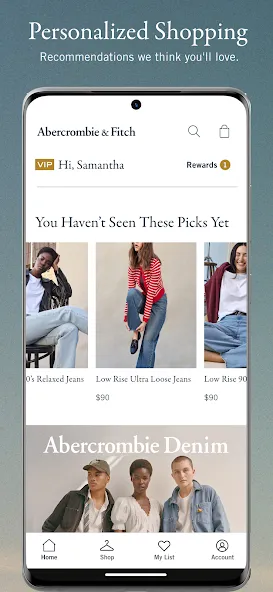 Abercrombie & Fitch screenshot 3