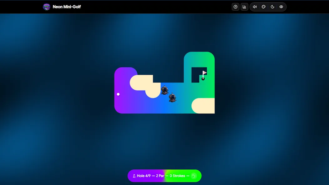 Neon Mini Golf Offline No Wifi screenshot 30