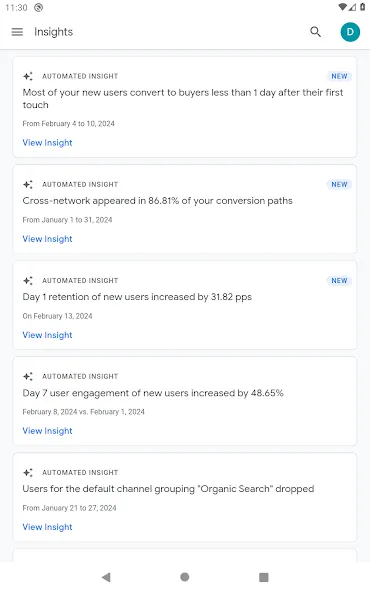 Google Analytics screenshot 7