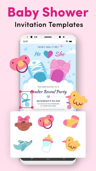 Invitation Maker - Card Design screenshot 6
