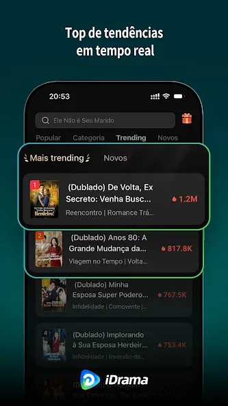 iDrama-Dramas curtos sempre! screenshot 5