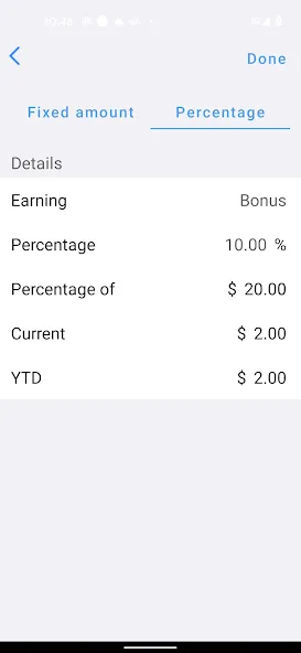 Paystub Maker screenshot 1