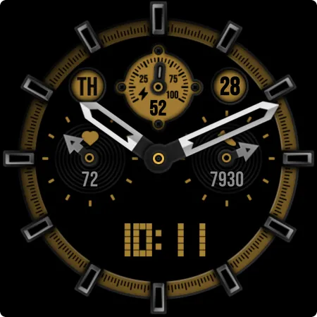 Hybrid power: Watch Face screenshot 15