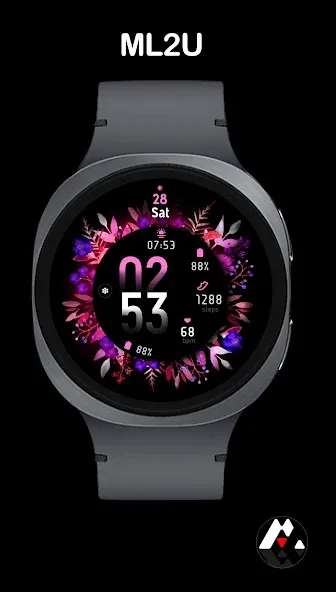 ML2U 305 Watch Face screenshot 1