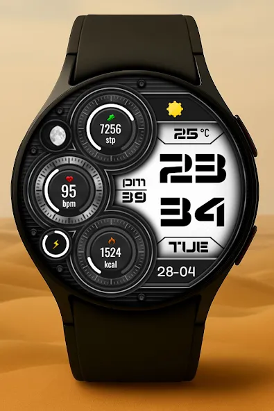 Stillora Digital Watch Face screenshot 2