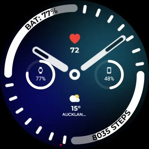 Night ver 42 - watch face screenshot 21