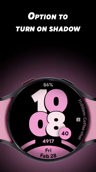 Pixel Sporty Pro - Watch face screenshot 3