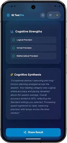 iQ Test Pro Offline Edition screenshot 3
