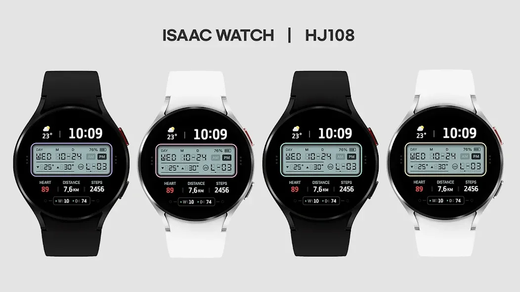 ISAAC WATCH HJ108 screenshot 21