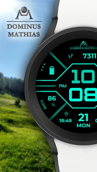 DM031 Cool Digital Watchface screenshot 3