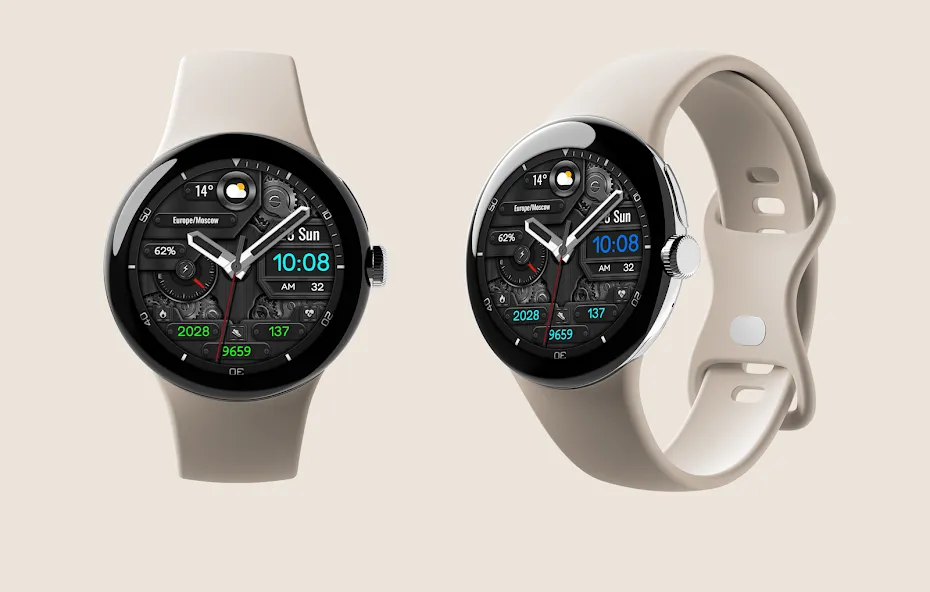Hybrid NOMATO URX98 Watch face screenshot 3