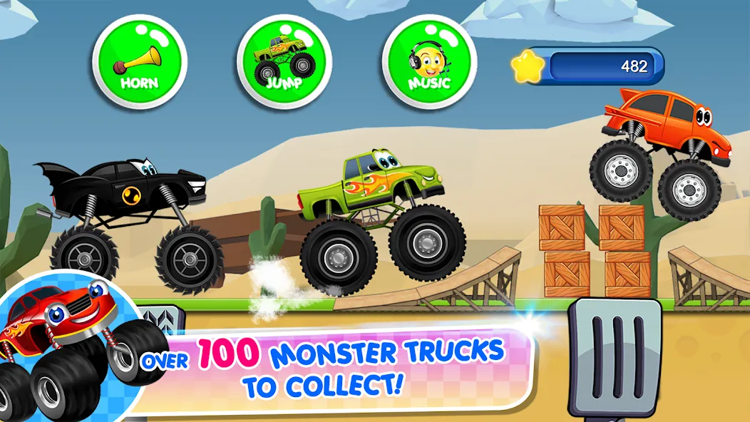 Monster Trucks Game for Kids 2 screenshot 20