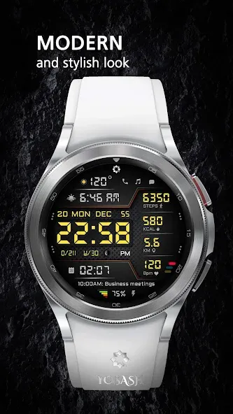 A440 Digital Health Face screenshot 3
