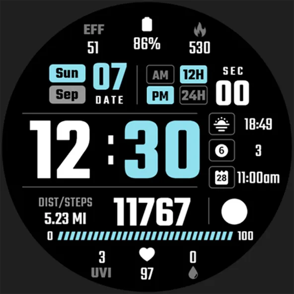 Moonlace Watch Face screenshot 14