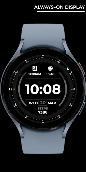Nighty Digital 27 - watch face screenshot 3