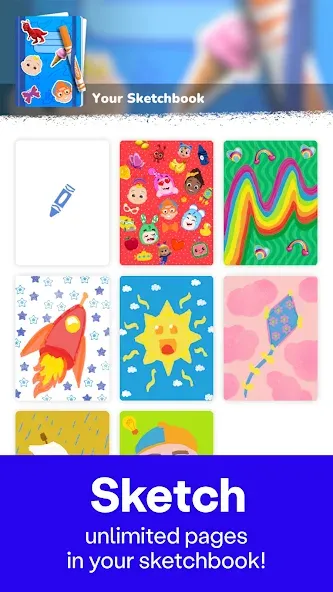 Coloring with Blippi & Friends screenshot 6