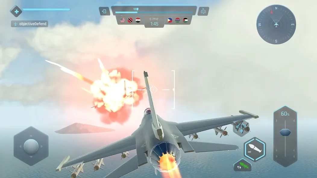 Sky Warriors: Airplane Games screenshot 5