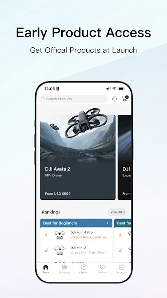 DJI Store - Try Virtual Flight screenshot 3