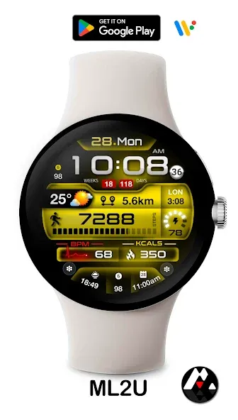 ML2U 247 Watch Face screenshot 21