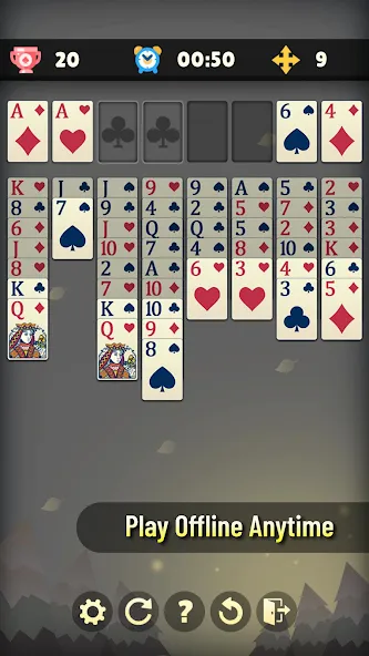 Freecell Solitaire: Clássico screenshot 5