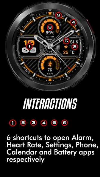 Phantom - Hybrid v4 watch face screenshot 8
