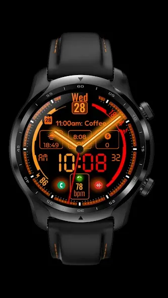 Hybrid Watch Face CUE140 screenshot 7