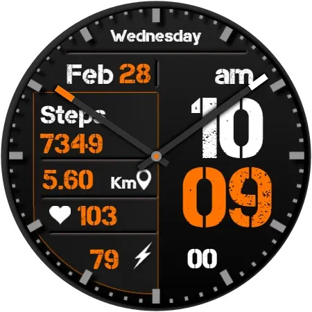 CC Digital 07 Watch Face screenshot 14