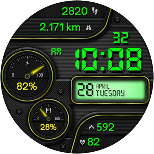 DIGI WAXARAT CTS90 Watch face screenshot 19