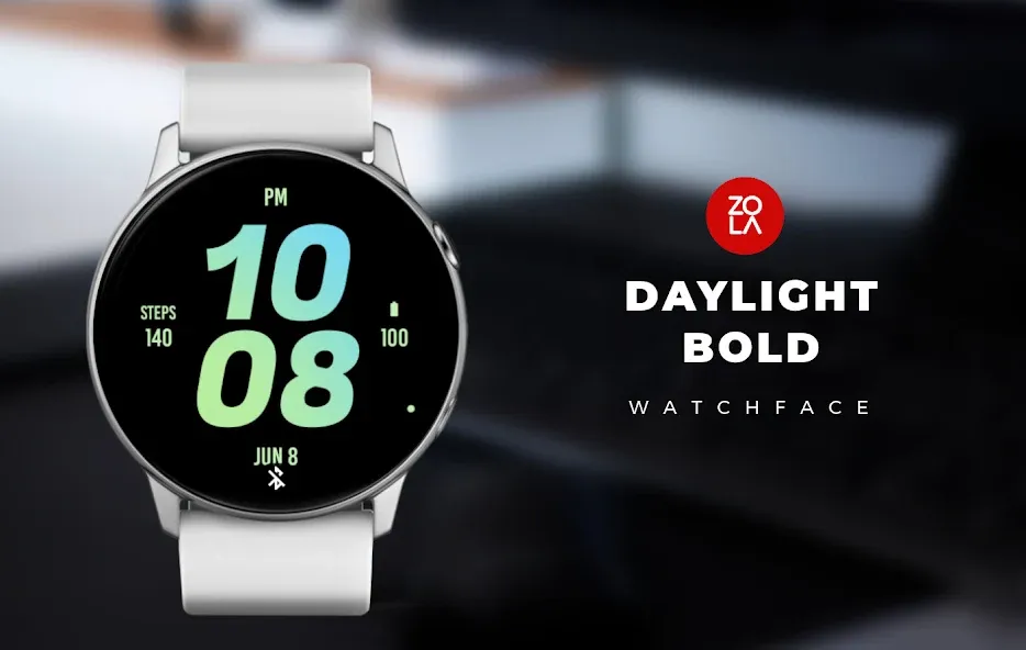 Daylight Bold Watch Face screenshot 1