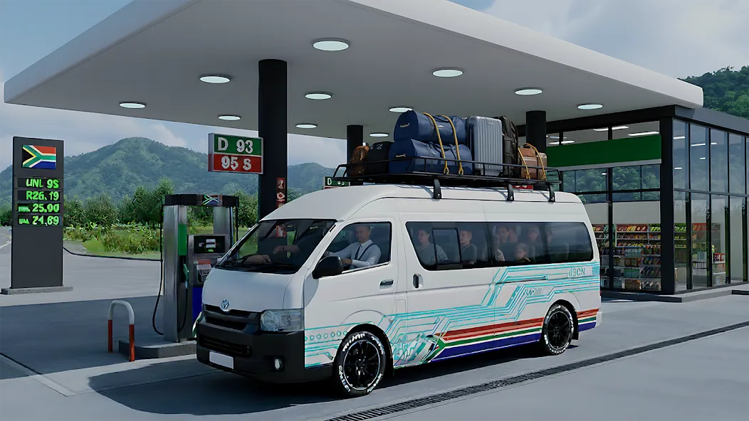 US Mini Bus Simulator Offline screenshot 4