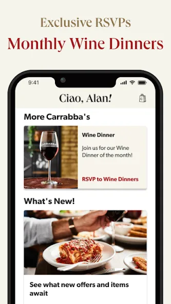 Carrabba's Italian Grill screenshot 3
