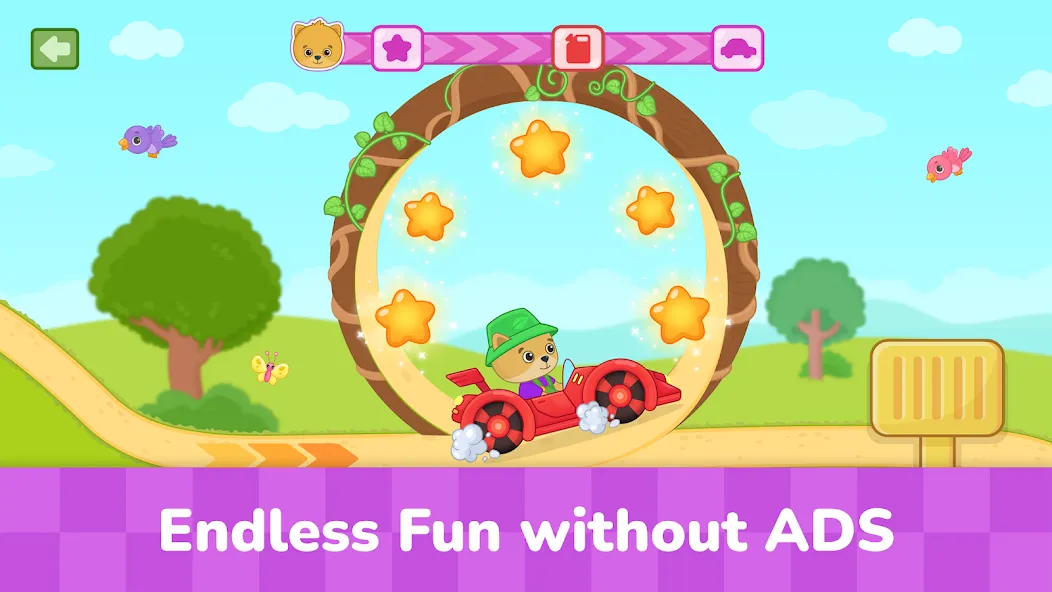 Kids car games for toddlers 1+ screenshot 2