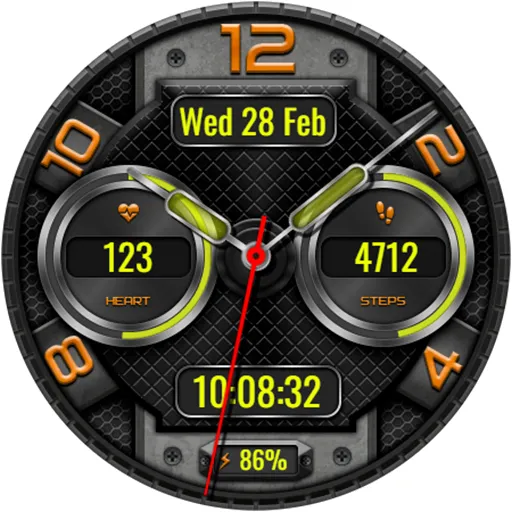Hybrid KROIF URX90 Watch face screenshot 15