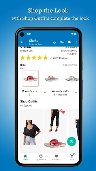 Zappos screenshot 4
