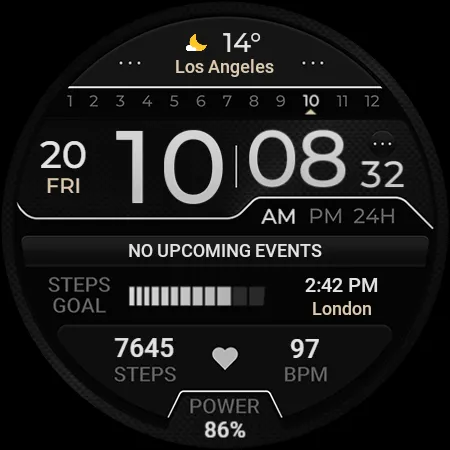 TVV02 Elegant Watch Face screenshot 12
