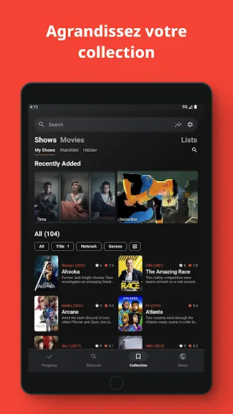 Showly : Suivi séries et films screenshot 11