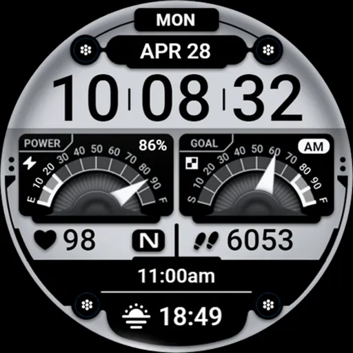 OMG 355 Digital Watch Face screenshot 31