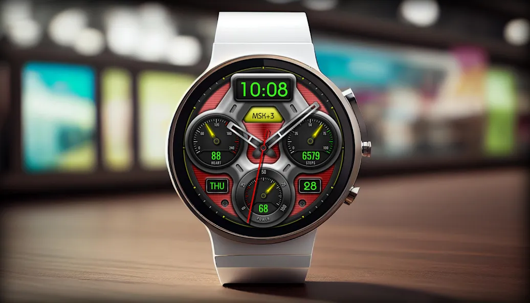 Hybrid WARAMUN WS01 Watch face screenshot 2