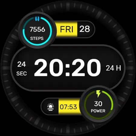 IA130 Simple Digital Watchface screenshot 15